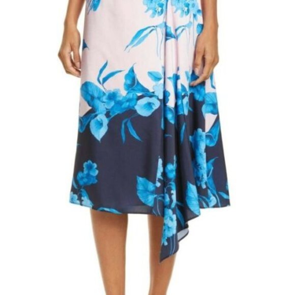 Ted Baker Nemea Fantasia Floral Midi Skirt NWT US 6 NWT - Picture 3 of 8